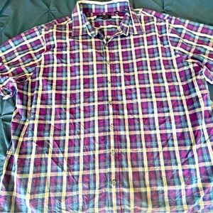 Men’s Big and Tall Short Sleeve Button Down